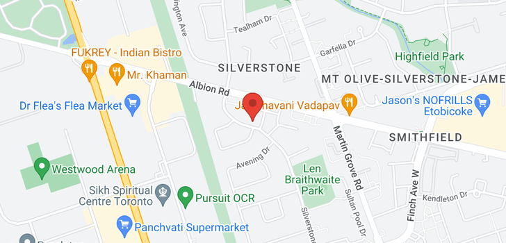 map of #805 -45 SILVERSTONE DR